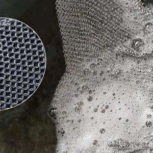 10x10cm 스테인레스 316 텀블러 주방 링수세미 세척 탄냄비 열탕소독가능