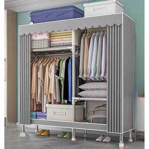 조립식 간이옷장 기숙사 원룸 드레스룸 수납 자취방 (115CM)남학생여학생(20mm두께)