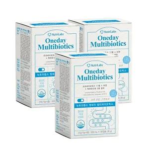 [뉴트리랩스][뉴트리랩스] 원데이 멀티바이오틱스 60캡슐 x 3개 (총 6개월분)