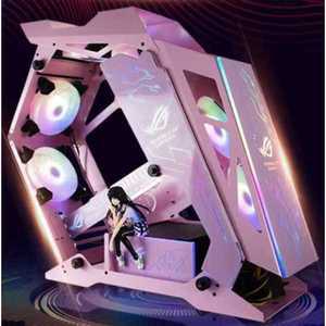 핑크색 캐릭터 본체 케이스 조립식 프레임 애니 덕후