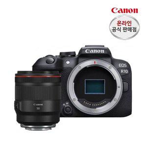 [캐논] EOS R10 BODY + RF50 /1.2 L USM (RF마운트)+정품등록행사(~12.31)