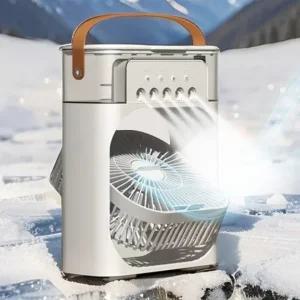 [로즈엘리]탁상휴대 아이스쿨러팬 선풍기