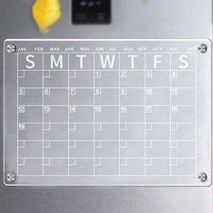 [VCMPMT8C]아크릴 투명칠판 투명 다기능 자석 메모 보드