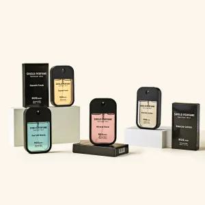 [밀투고] 쉴드퍼퓸 스프레이액 휴대용 손소독제 향수 4종 세트