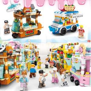 푸드트럭 총8종류 가게 상가 블럭