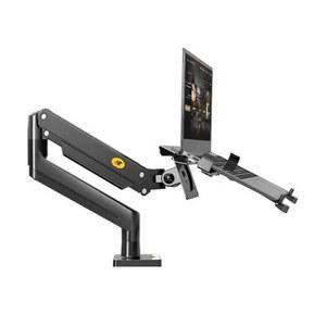 회전 노트북거치대 노트북모니터암 사무실 홀더 검은색 7KG 10 17인치 고정