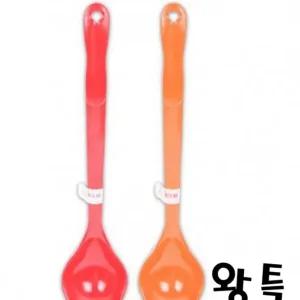 set컬러멜라민 만두국자 왕특램덤 5개 요리 주걱 볶음 건지기