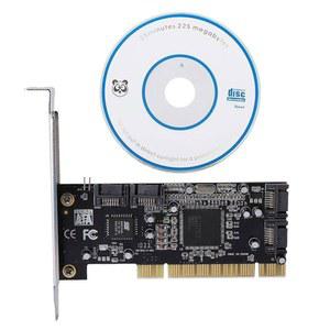 Sil3114 PCI SATA RAID 컨트롤러 카드 - 4포트, 1.5Gbps, 98SE/Me/2000/XP/NT4.0/XP 64비트/Vista 지원