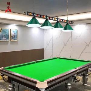 당구대 천장조명 파이프 4구 펜던트 금속 직부등 갓등