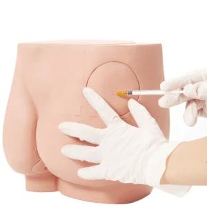 엉덩이 주사 연습 모형 간호 조무사 실습 실리콘 스킨 모형 - 정맥주사