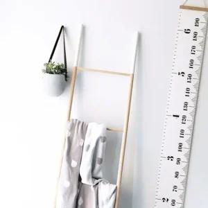 성장관리 유아 페브릭 인테리어 자 원형 작업대 집안 꾸미기 용품 어린이키재기 어린이키