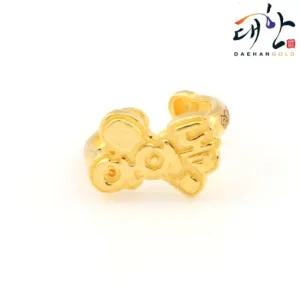 [대한골드]순금 아이돌 돌반지 3.75g 첫돌 백일 돌잔치 선물