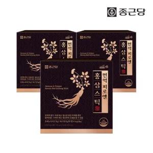 종근당 면역 피로엔 홍삼스틱 3박스 150포 쇼핑백 증정