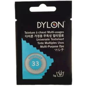 멀티염료 33번 킹피셔 5g 1개 섬유염색 염색 페브릭물감 옷염색 천염색 염료