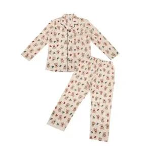 [갤러리아] 비비안 귀요미 곰돌이프린트 폴리기모 남성잠옷 MP8877A/BG