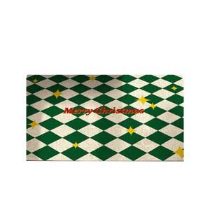 크리스마스러그 미니 극세사 트리 분위기 심플레드체크 페스티벌형 식탁 빨간색 아이방 캠핑