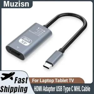 케이블 프로젝터모니터TV노트북맥북용 TV MHL 호환 컨버터 U MI 비디오 HD C타입