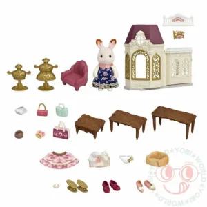 요비월드 실바니안 패션부티크 미니토끼인형 인형놀이집 인형옷입히기