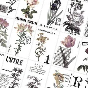 황산지 SH34WG75 다꾸 노트 꽃 다이어리꾸미기 다이어리데코 다