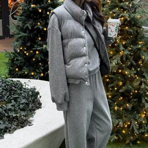 [난닝구] 몬티카 기모트레이닝패딩베스트세트