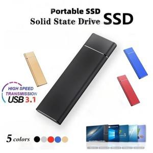 외장형 1TB Ssd 고속 솔리드 스테이트 드라이브 Type-C/USB 3.1 인터페이스 휴대용 하드 디스크 PC 노트북