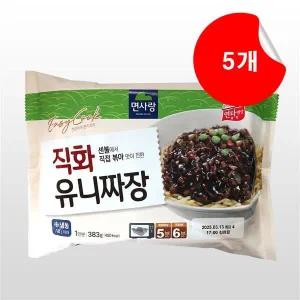 면사랑 직화 유니짜장 380g x 5개 (냉동)
