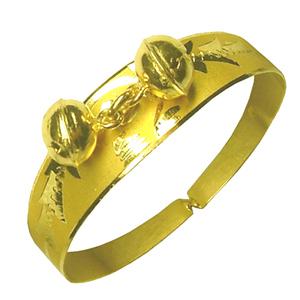 순금 아기 방울 팔찌 애기 37.5g  돌 백일 기념