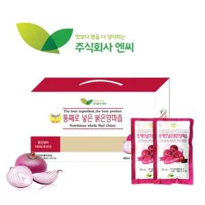 통채로넣은 붉은양파즙 100ml 30포 1박스