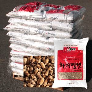 화늬 연료용 펠렛 20kg 50포 난방용 우드 펠릿 연료 50포 1파렛