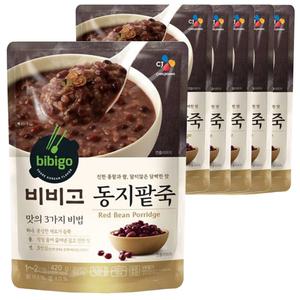 CJ제일제당 비비고 동지팥죽 420g x6개