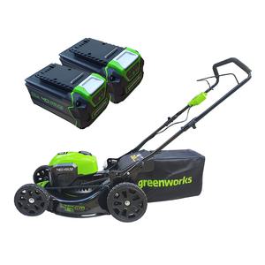 그린웍스 40V 충전 잔디깎기 수동(비자주식) 5.0Ah 세트 2팩