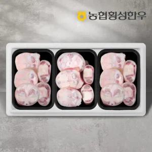 [농협횡성한우] 효도보신세트 5호 2.1kg (우족 700g x 3팩)