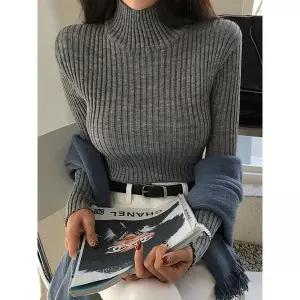 [다바걸][D&B made] [더 니트] 개미허리슬림폴라