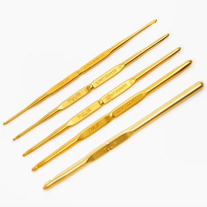 튤립 금속 양쪽코바늘 모사용 코바늘