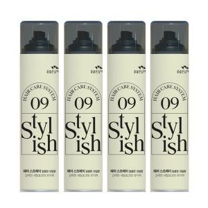 꽃을든남자 헤어케어시스템 헤어스프레이 달콤한과일향 300ml 4개