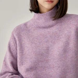 [롯데백화점]매긴 하프넥 소프트 울 니트 MF2W1KT2191