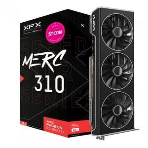 -XFX 라데온 RX 7900 XTX MERC 310 BLACK D6 24GB-
