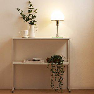 [채우리]비비오 2단 선반 콘솔 테이블 화장대