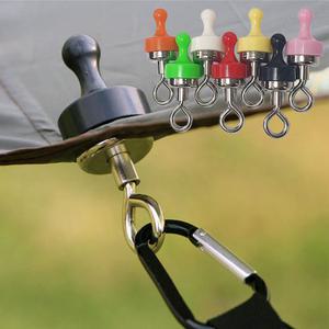 캠핑 고리 자석 텐트자석 우레탄창 도킹 고정 후크 세트 대형