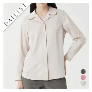 [올리비아로렌][데일리스트] 셔츠형 블라우스 MDBNL3F7331