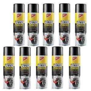 캉가루 스노우 스프레이 체인 10개 550ml  스노우체인 눈길 뿌리는채인