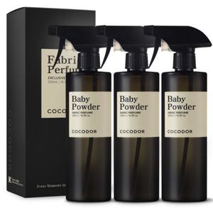 코코도르 섬유탈취제 베이비파우더 500ml 3개
