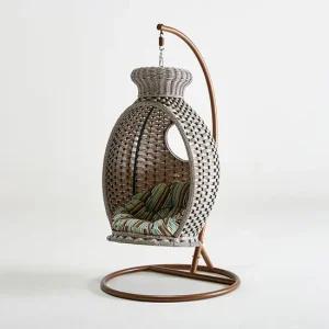 A900 1인 라탄 그네의자 2colors  착불