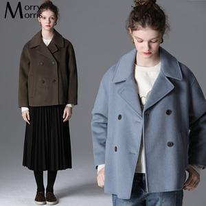 [모리모리스(Morry Morris)] 줄리아 더블 핸드메이드 울재킷