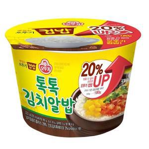 [XBK810O7_47]오뚜기 맛있는톡톡김치알밥컵밥222g 간편식