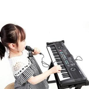 전자올겐 전문 휴대용 디지털 전자 피아노 61 키 마이크 포함