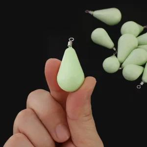 옥광 야광 봉돌 물방울 추 3호 문어 갑오징어 주꾸미 축광봉돌