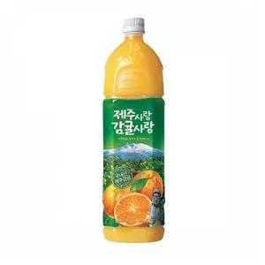 롯데 제주사랑 감귤사랑 1.5L 12펫