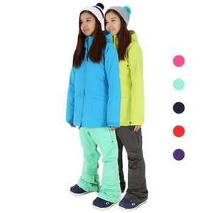 [YOBS]욥스 여성 스노보드 스키 자켓 고어텍스기능 얇은패딩 보드복/스키복 상의 Mochacci