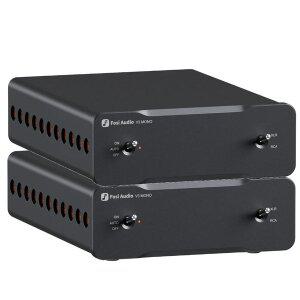 FOSI(포시) AUDIO V3 MONO 파워 앰프 2대(하이파이 듀얼 스테레오 구성)(어댑터포함)